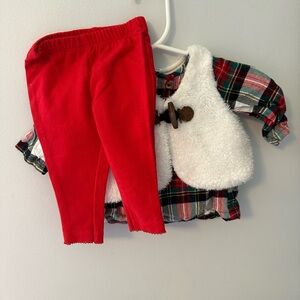 Carter's Holiday Outfit with vest